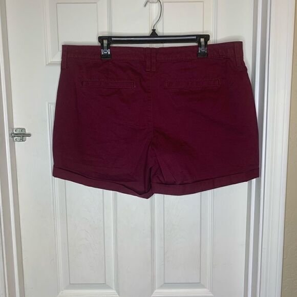 Arizona  Deep Ruby Shortie  Shorts Size 17 - Picture 6 of 9